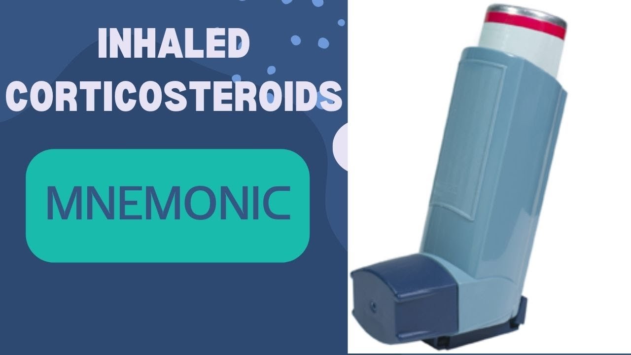 Inhaled Corticosteroids | Easy Mnemonic - YouTube