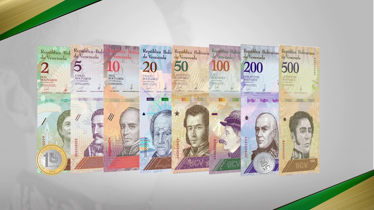 Billetes y monedas del BolÃ­var Soberano - YouTube