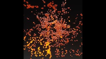 Logo particle animation test 1