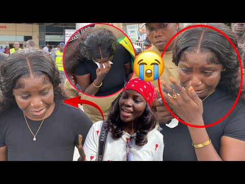 Oh😭En larmes apres un accueil chameureux,Mame Bousso,se fait consoler par Sa soeur Fatou Ndiaye