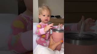 Poppy Drinking Water From Chup ?| The Herberts..  shorts