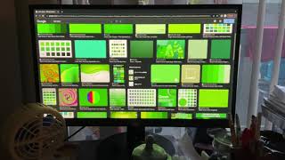 Color green