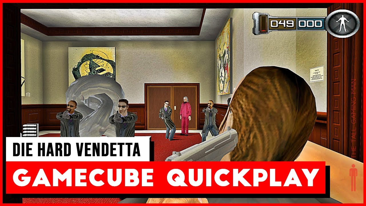 Die Hard Vendetta - Training - HD - Nintendo Gamecube - Intro - Gameplay - Quickplay