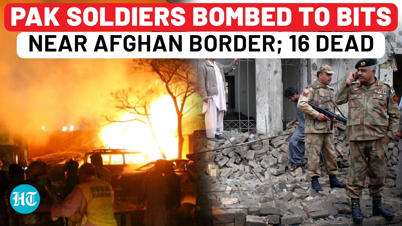 Pakistan Stung By Own Monsters? 16 Soldiers Killed In Suicide Attack Near Afghanistan | TTP