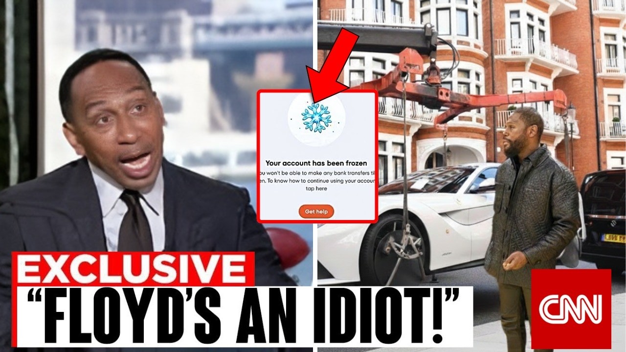 Stephen A Smith BLASTS Mayweather Over Asset Freeze For $402M Fraud!