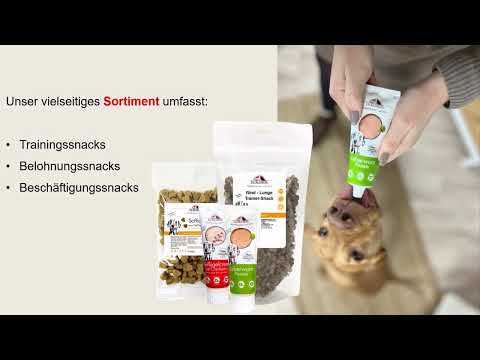 Natürliche Snacks für Hunde