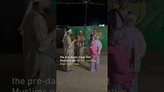 Gaza girls sing chants to wake worshippers for Ramadan pre-dawn meal