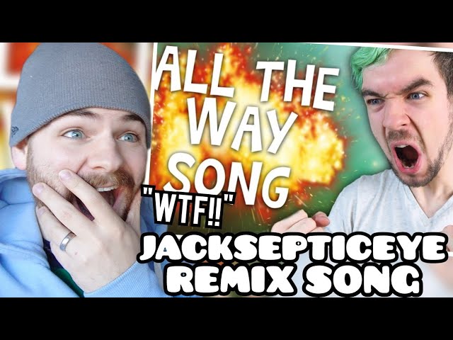 First Time Hearing Jacksepticeye "ALL THE WAY" | Songify | Reaction