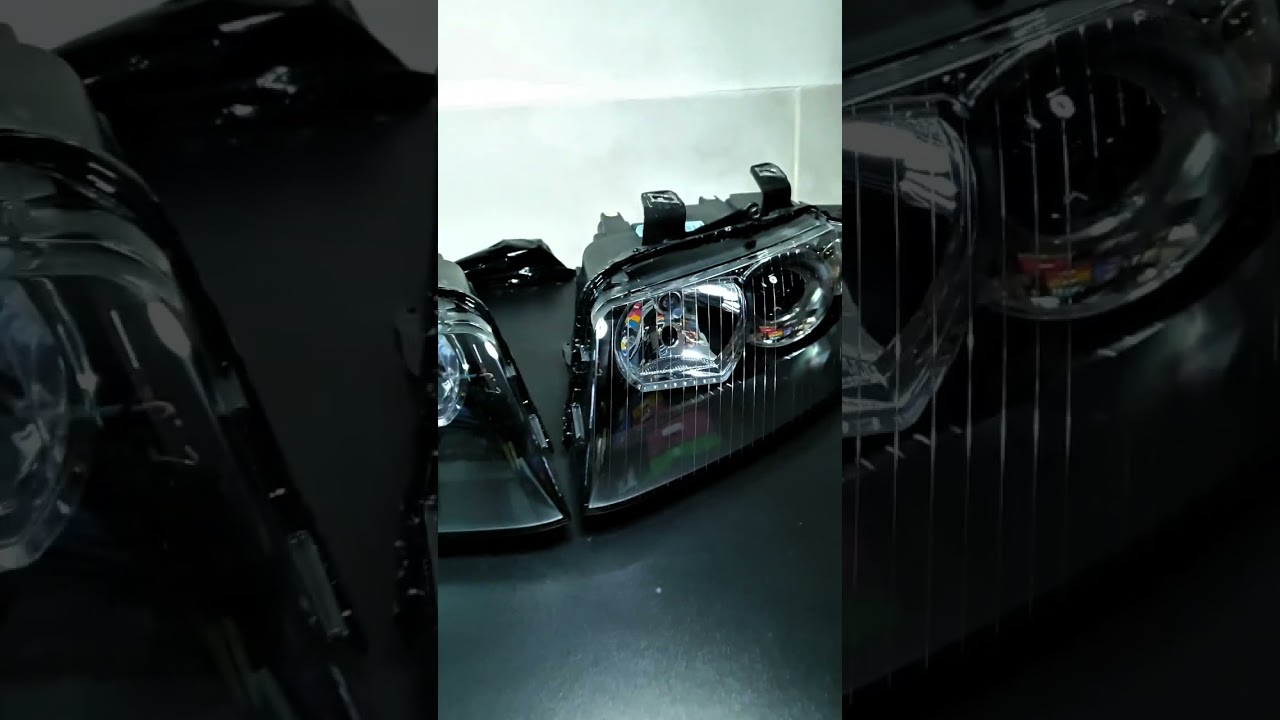 AUDI A4 B6 - Restauro de Farois e melhoria de Iluminação 