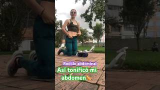 Rodillo abdominal o rueda abdominal ? Les muestro cómo tener un abdomen tonificado ! #mazha1 screenshot 5