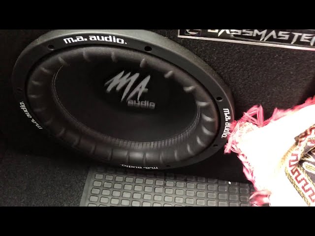 (#1)MA Audio 12 Inch 1700W : Car Subwoofer Bass Test class=
