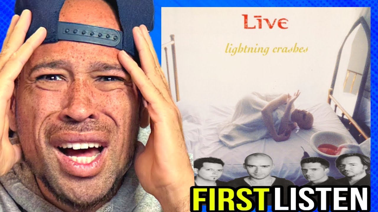 Rapper FIRST time REACTION to Live - Lightning Crashes!! I can't BELIEVE this...