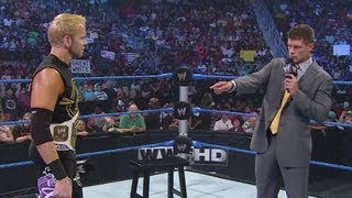 Christian mixes words with Cody Rhodes on The Peep Show: SmackDown July 3, 2012
