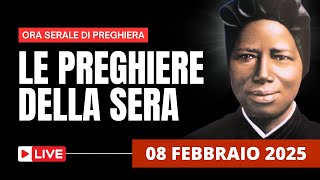 Le Preghiere della Sera di oggi 08 Febbraio 2025 - Memoria di Santa Giuseppina Bakhita
