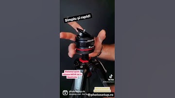 Manfrotto MOVE cel mai rapid sistem quick release pentru creatorii de conținut video