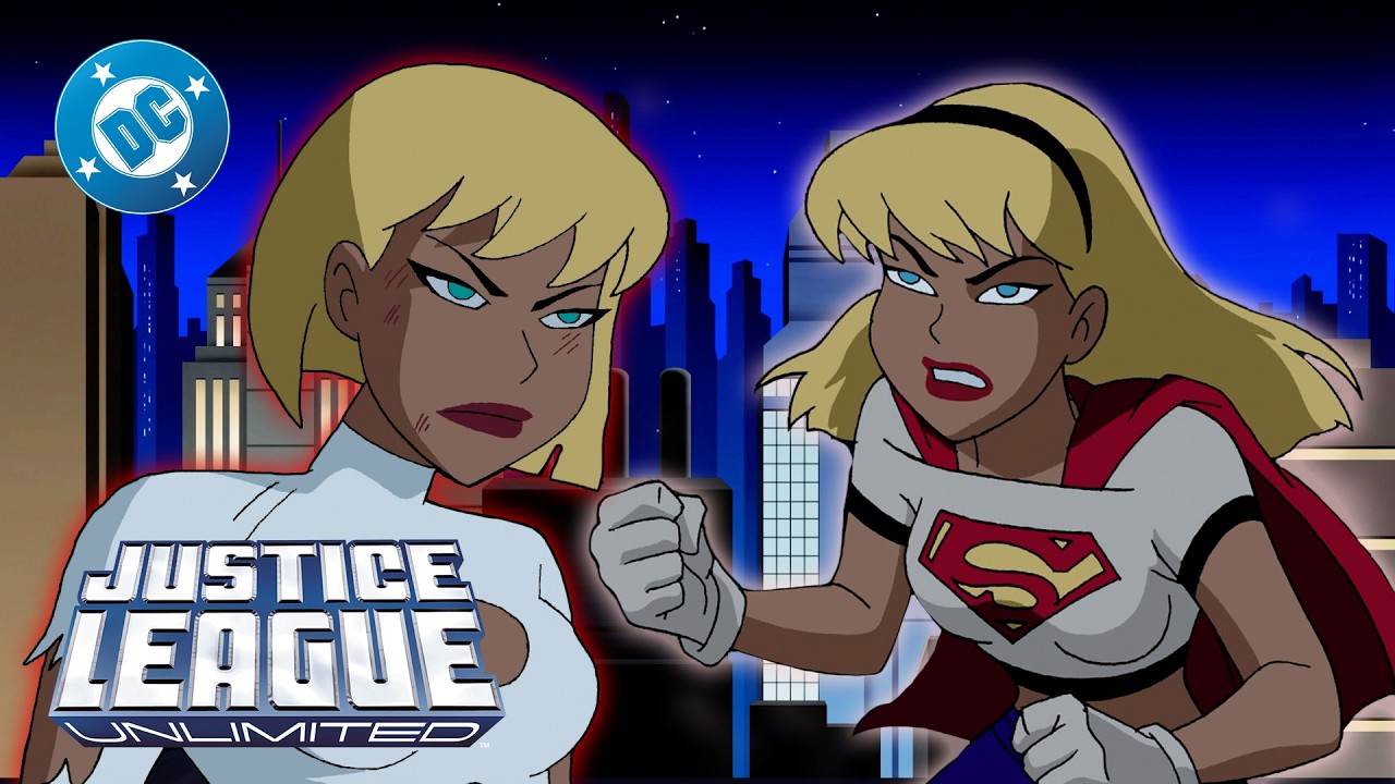 Justice League Unlimited - Supergirl vs GalaTEA (she's piping hot gorl) ☕️💅 | DC