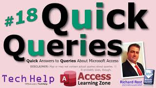 Microsoft Access Quick Queries #18: Paste Behavior, Text Box Margins, Vertical Alignment, More...