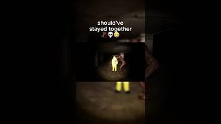 Should’ve stayed together 💀😭🥀 #backrooms #backroomsfoundfootage #horrorgame #horrorgaming