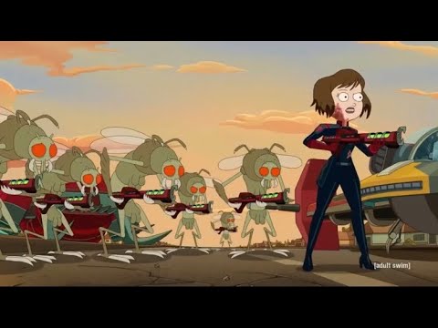 Rick saves Beth and Jerry from evil Tammy | Rick and morty 04x10