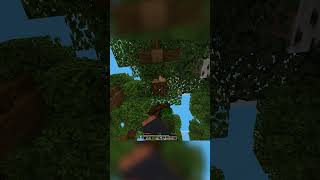 You’re peacefully farming logs and Minecraft says ‘not today  #minecraft #minecraftgameplay #gaming