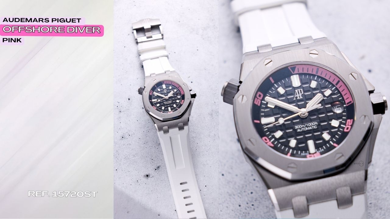 Unboxing Audemars Piguet Royal Oak Offshore Diver | Pink Accent