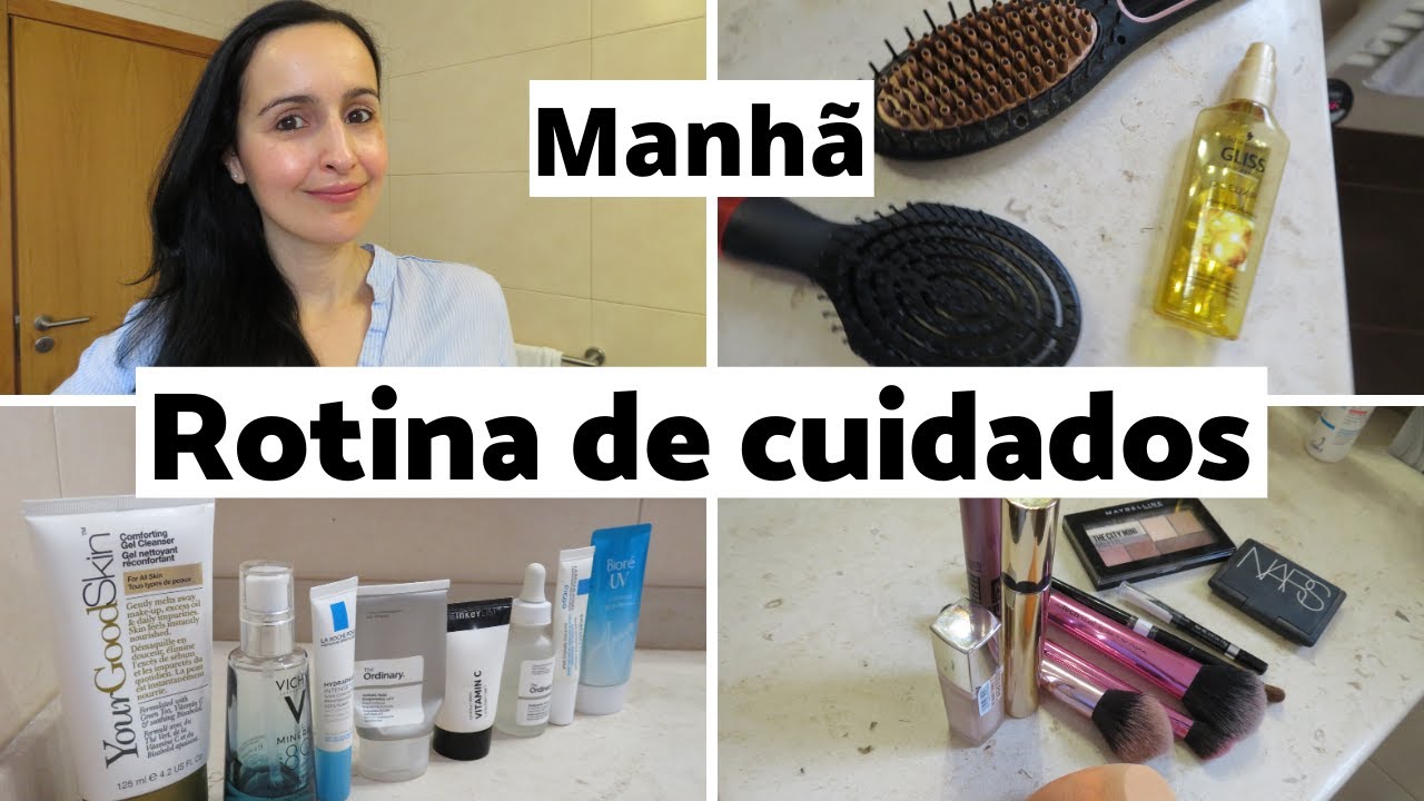 Pele, maquilhagem e cabelo: rotina matinal rápida | Luciana Ferreira