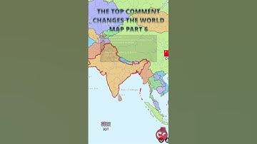 The Top Comment Changes the World Map Part 6 #shorts #mapping #history #geographythroughmaps