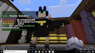 Mineplex Server Build Battle WINS! Master Builder Minecraft Ideas[Batman, Tank, Tornado & MORE] Xbox