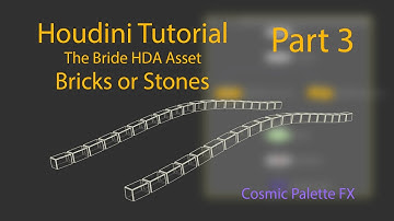 Houdini Tutorial - The Bridge HDA Asset P3 : Bricks