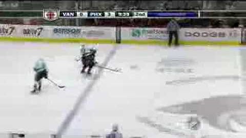 Canucks Score Own Goal on Delayed Penalty versus Coyotes