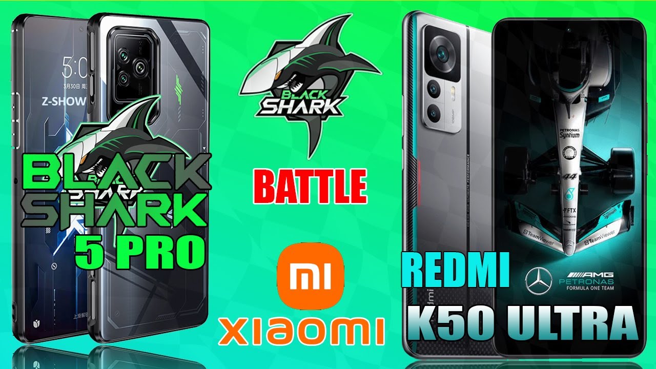 Black Shark 5 pro vs Redmi K50 Ultra