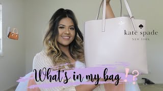 WHATS IN MY BAG| MINI REVIEW| KATE SPADE WHATS IN MY BAG| MINI REVIEW| KATE SPADE