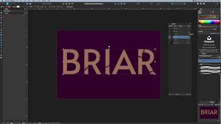 Affinity Designer: Thorn among Roses