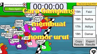 Tutorial Duck Race Game! Bikin Penentuan Nomor Urut Jadi Seru & Random! screenshot 5