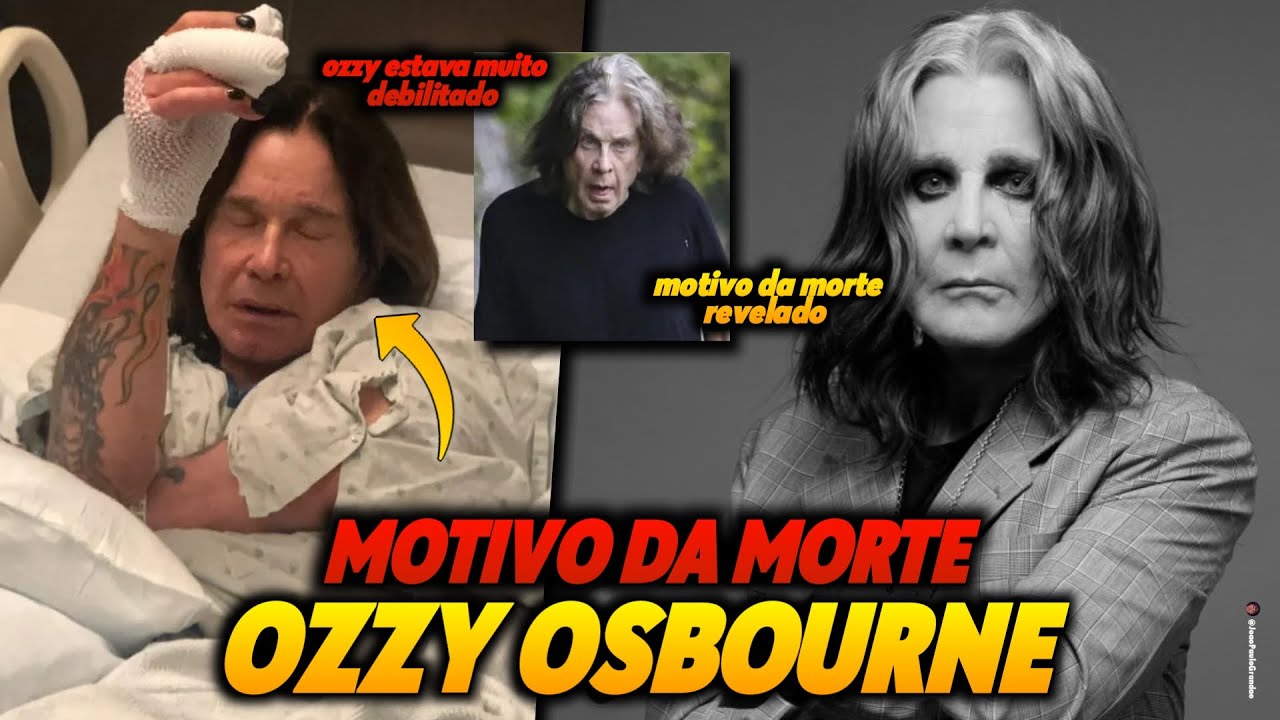 O que causou a morte de Ozzy Osbourne 😔