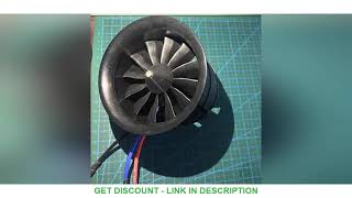 Af-Model 70Mm 12 Blade Ducted Fan Edf Unit With 2842 2300Kv 6S Brushless Outrunner Motor For Rc Air