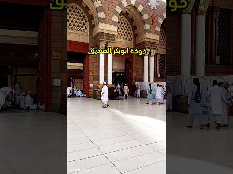 خوخة ابوبكر الصديق التي لا تغلق ابدا المسجد النبوي