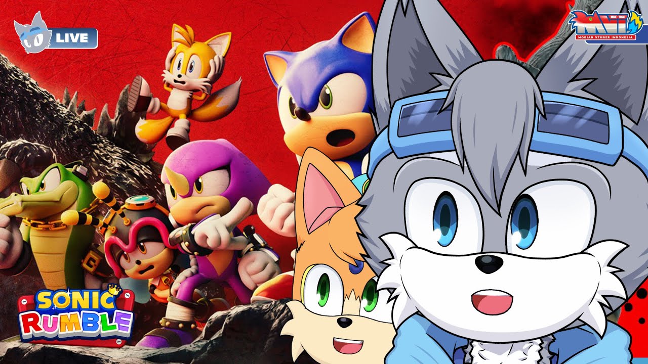 【SONIC RUMBLE】ADA GODZILLA DI SONIC RUMBLE CUY!! - Alka Ch. [ Mobian Vtuber ID ]