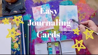 Easy Journaling Cards