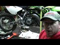 2006 KX65 Clutch and Water Pump replacement repair