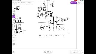Chapter 4 Part 1 Test Review