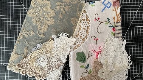 TN Style Tab Envelope Journal - Making The Fabric Cover with Curved Spine