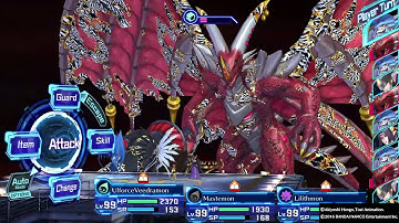 Digimon Story Cyber Sleuth Great Challenge 5 - Examon