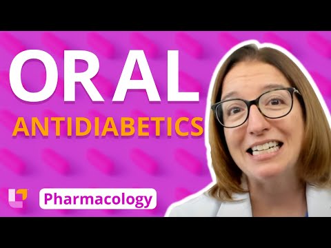 Oral Antidiabetic Medications - Pharmacology - Endocrine System |