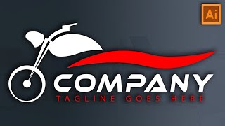 Design a Powerful Motorcycle Logo | Step-by-Step Logo Design Tutorial