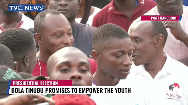Bola Tinubu Promises To Empower The Youth If Elected