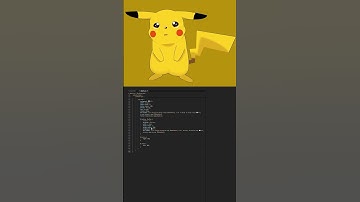 Draw a Pikachu with CSS