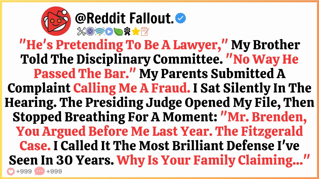 Family Reported Me To The State Bar For 