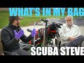 DOES SCUBA STEVE KNOW WHAT'S IN HIS GOLF BAG?