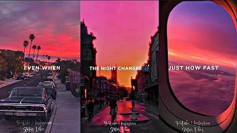 One Direction - Night Changes 🌃 WhatsApp Status || New Best English Songs || Aesthetic Status ||